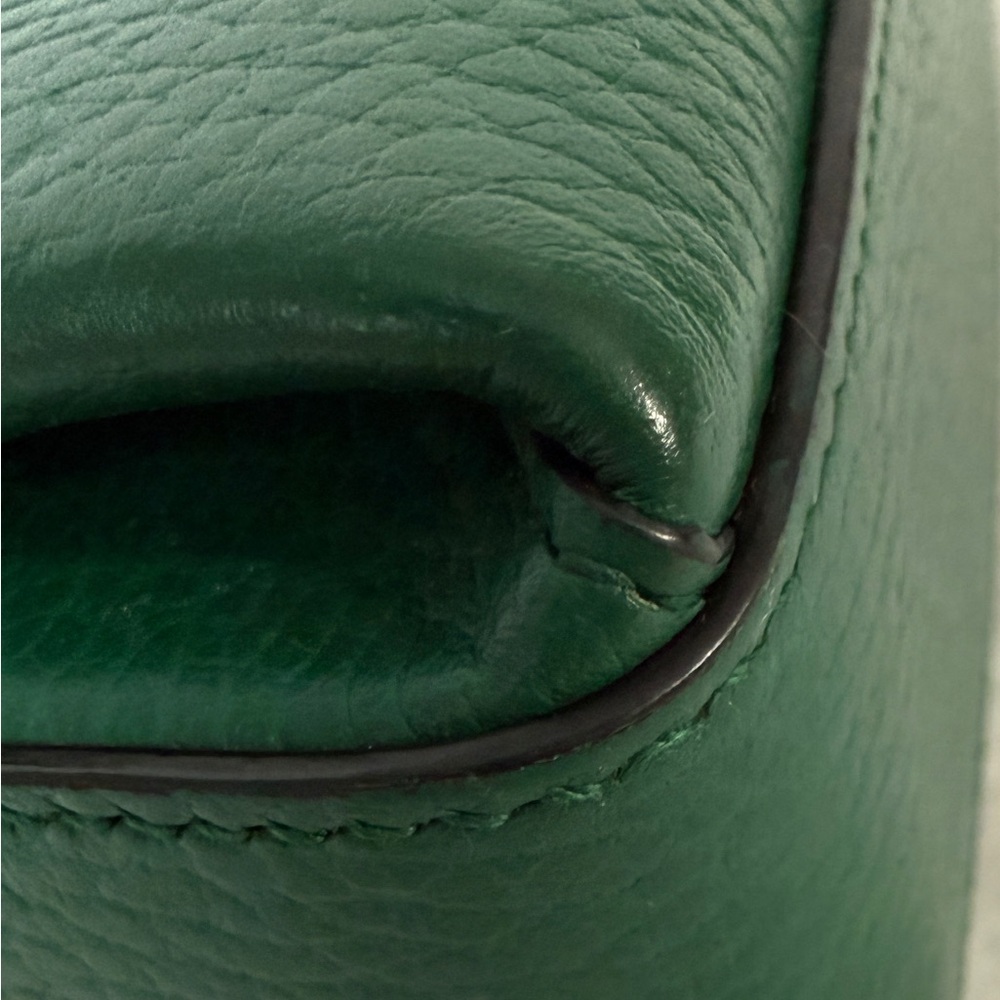 Gucci Emerald Green Interlocking GG Crossbody - image 9